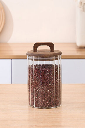 950 ml Akasya Kapaklı Cam Kavanoz Saklama Kabı Pinterest Tasarım Erzak Bakliyat Kabı