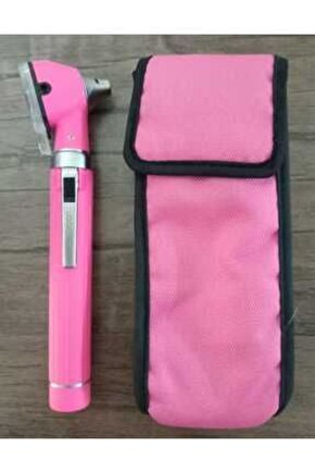 Otoskop -Pembe RenkBeyaz (Led) Işıklı