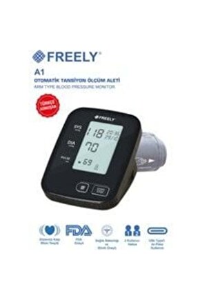 A1 Türkçe Konuşan Koldan Tam Otomatik Tansiyon Ölçüm Aleti