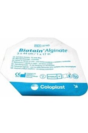 Coloplast 3740 Biatain Alginate Şerit Dolgu 3 cm x 44 cm 10lu