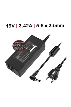 Casper Nirvana F600.7500-8T45X-S-I Notebook Adaptör, Şarj Aleti Cihazı 65W