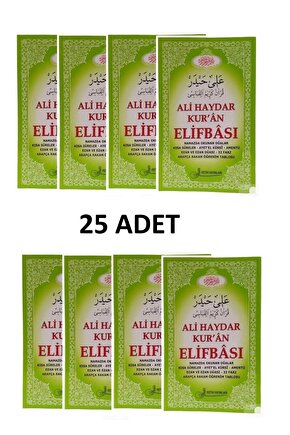 Ali Haydar Kuran Elifbası --25 Adet
