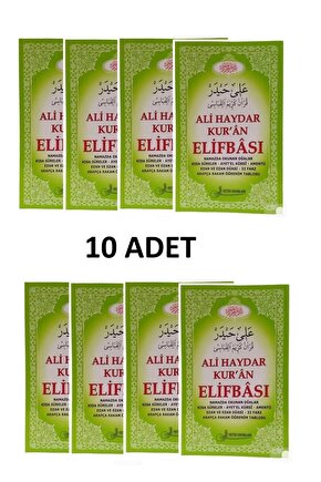 Ali Haydar Kuran Elifbası --10 Adet