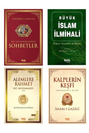 Tenbihül Gâfilîn-büyük Islam Ilmihal-alemlere Rahmet Hz Muhammed-kalplerin Keşfi 4lü Set