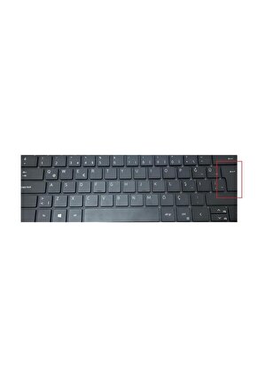 Dell XPS 9500, 9510, 9520, 9530 (P91F) Notebook Klavyesi, Laptop Tuş Takımı (Siyah TR) ışıklı