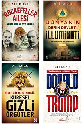 Dünyayı Yöneten Gizli Örgütler Seti 4 - Kitap