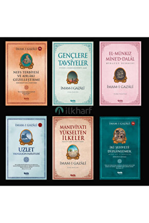 İmam Gazali Gençlik Seti ; Nefs Terbiyesi, El-münkız Mined-Dalal, Gençlere tavsiyeler, Uzlet,