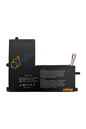 Casper Nirvana C350.4020-4C00B Notebook Bataryası, Laptop Pili - Ver.1 - Celeron