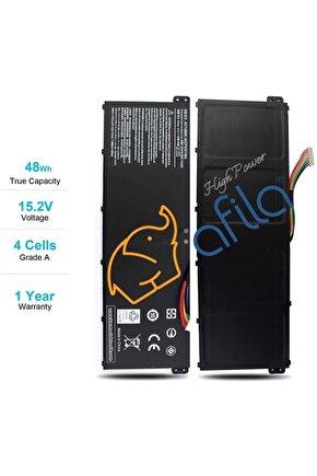Acer Aspire Nitro 5 AN515-52-73BT Notebook Bataryası, Pili