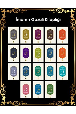 Imam-ı Gazali Seti 18 Kitap-