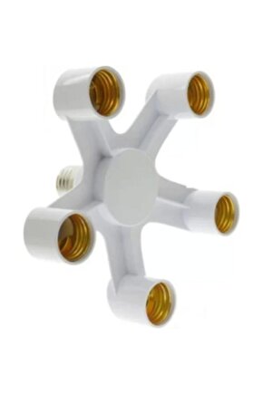 E 27 5li Duy  Duy Çoklayıcı  Duy Çoğaltıcı 1 In 5 E 27 Duy