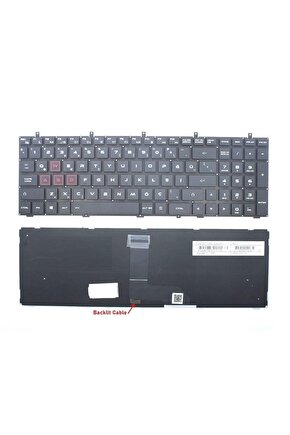 Casper MP-13H83USJ9201, MP-13H86GB9201 Notebook Klavyesi, Laptop Tuş Takımı (Siyah TR)