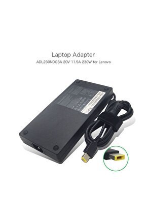 Lenovo Legion 5 17ACH6H-82JY004QGE Notebook Adaptörü, Şarj Aleti Cihazı 230W