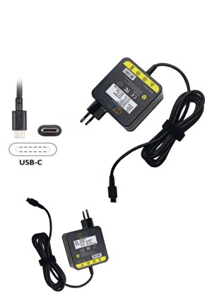 Lenovo Thinkpad E480 20Kn007Utx, 20Kns00000 Notebook Adaptörü, Şarj Aleti Cihazı Type-C, USB-C 65w