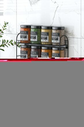 Üçlü Mutfak Rafı Baharatlık