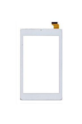 Polypad Q7 XL 7  Uyumlu inç Tablet için Dokunmatik Panel - Beyaz FHF070119