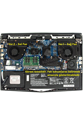 Casper Excalibur G780.1075-B560F Notebook Fan, Ver.2 (Sol Fan)