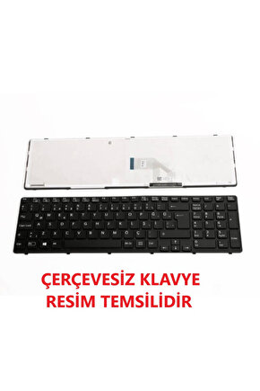 Sony Vaio SVE1512h6ew SVE1512K1ESI SVE1512M1EW Klavye (Siyah TR)  Çerçevesiz