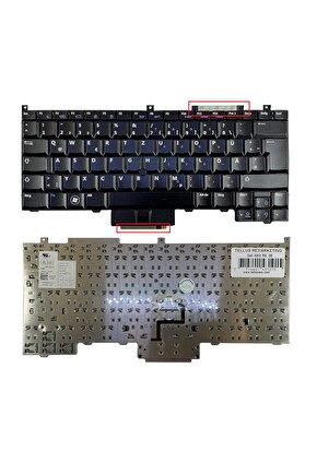 Dell Latitude E4300, E4310, E4200 PP13S Notebook Klavyesi Ver.1 (Yabancı Dil) + TR Etiket