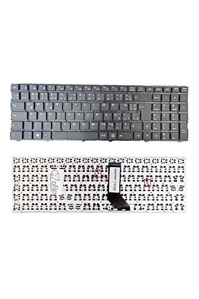 Monster Abra A7 Uyumlu  V7.1.1 Notebook Klavyesi (Siyah TR) Ledsiz No-Backlit