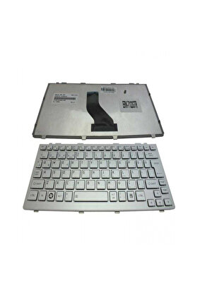 Toshiba Dynabook NB200-10Z, NB205, NSK-TJ00T Klavyesi Gümüş, Gri TR
