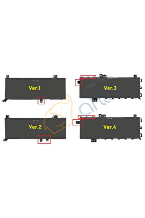 Asus 15x A509UA-BQ255T Notebook Bataryası - Laptop Pili