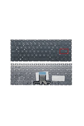 Hp 14s-FQ0034nt 324L7EA02 Notebook Klavyesi (Siyah TR)