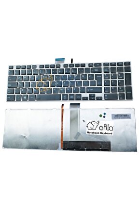 Toshiba Satellite P855 L850 P855-33n Klavye Siyah Tr  Işıklı