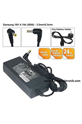X520-aura Su4100 Akiva Notebook Adaptörü 19volt 4.74amper ( 24 Ay Garantili )