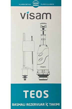 Teos Basmalı Klozet Rezervuar Iç Takımı