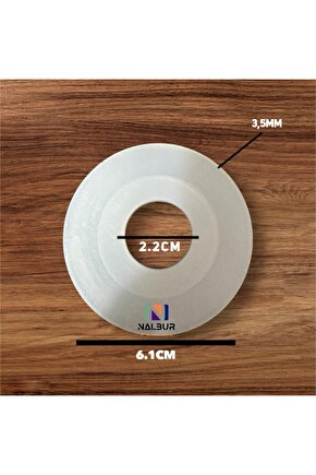 VitrA Gömme Rezervuar İç Takım Boşaltma Grubu Contası 2.2x6.1 cm