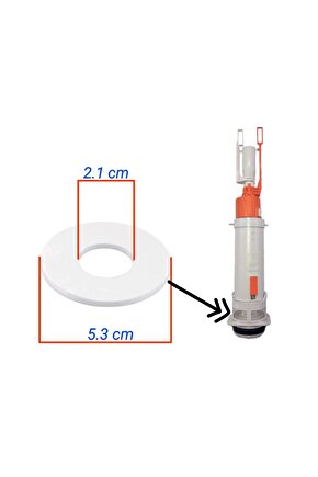 Gömme Rezervuar İç Takım Boşaltma Grubu Contası