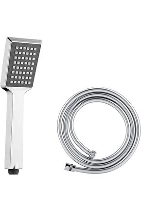 Banyo Arya El Duş Başlığı+Vera Banyo Duş Hortumu Pvc Kopmaz