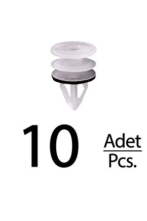 Chevrolet GMC Cadillac Buick için Kapı Panel Tutucu Klips - 10 Adet