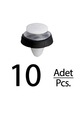 Volkswagen,Skoda, Audi, Cupra için Kapı Döşeme Klipsi- 10 Adet