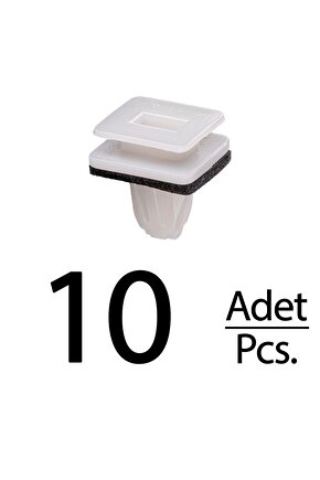 Honda HR-V Civic CR-V Odyssey TL RL ILX MDX Legend için Ön Çamurluk Klips - 10 Adet