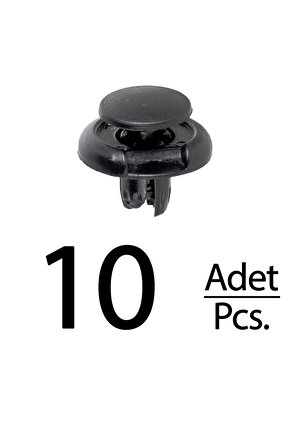 Toyota Avensis Camry Corolla Hiace Yaris için Çamurluk Tampon Klips - 10 Adet