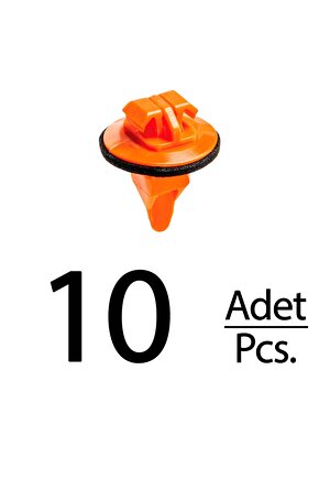 Toyota Highlander Tacoma Tundra Land Cruiser için Çıta Klips - 10 Adet