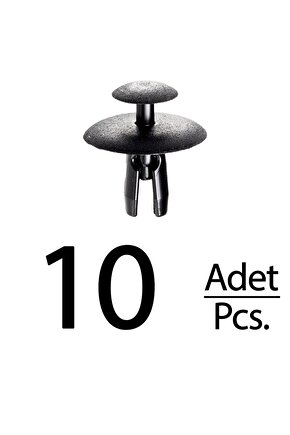 Peugeot Citroen Fiat için Davlumbaz Klips - 10 Adet