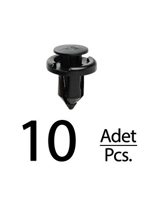 Nissan, İnfiniti, Subaru için Tampon Klipsi- 10 Adet
