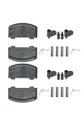 Ford Transit T18 için Sürgülü Cam Mandalı-Tam Set-2 adet