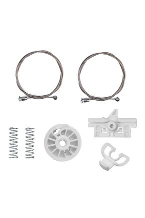 Fiat Grande Punto Için Cam Kriko Teli Tamir Takımı- Ön Sağ