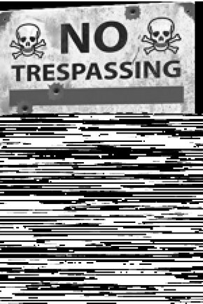 Izinsiz Girmek Yasaktır Retro Ahşap Poster