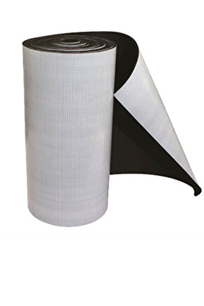 6 Mm Kalınlık- 100x100cm Oto Ses Yalıtımı Kendinden Yapışkanlı Kaucuk Yalıtım