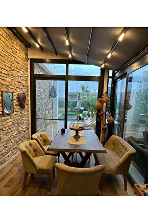 Nev elizzan çay seti koltuk 6 parça yemek 1 1 1 1 2+puf