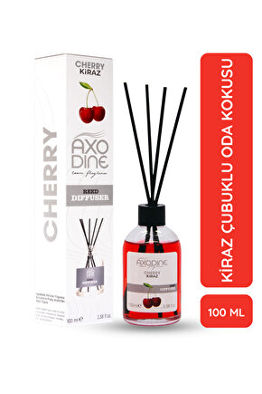 Kiraz Bambu Fiber Çubuklu Yüksek Yayılım Oda Kokusu 100 ml