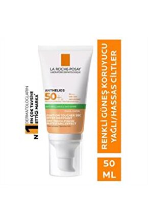 La Roche Posay Anthelios XL Renkli Yağlı Ciltler Güneş Koruyucu Yüz Kremi SPF50 50ml ( TEKLİDİR )