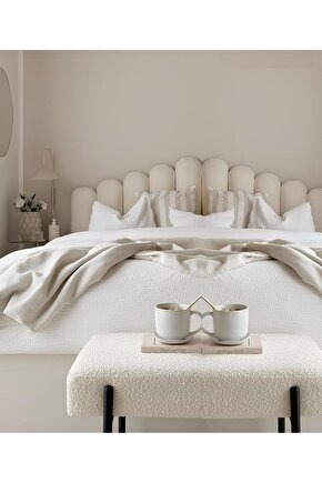 Yatak Başlığı, Döşemeli Yatak Paneli-(140cm lik )