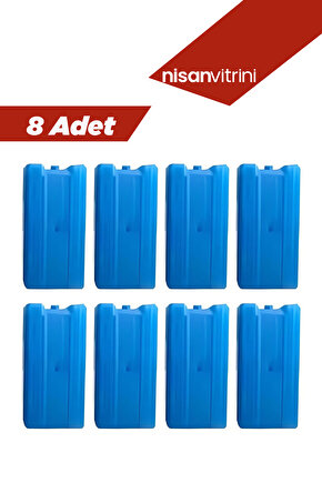 8 Adet Buz Aküsü  Buz Kasedi  Ice Box Buz Kalıbı  Buz Akusu