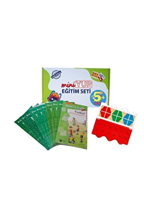Miniyup 5+ Yaş Eğitim Seti (10 Kitapçık + 1 Miniyup Kontrol Kutusu)